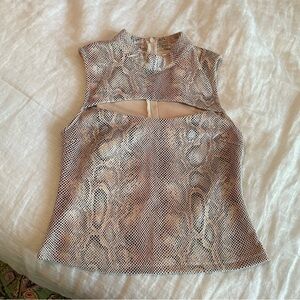 Urban outfitters cutout top